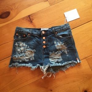 One Teaspoon Pacifica Romeos Shorts
